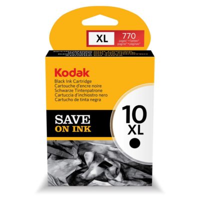 Kodak 10XL High Yield Ink Cartridge, Black Single Pack, 3949922